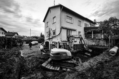 Architektur, Planung, Örtliche Bauaufsicht