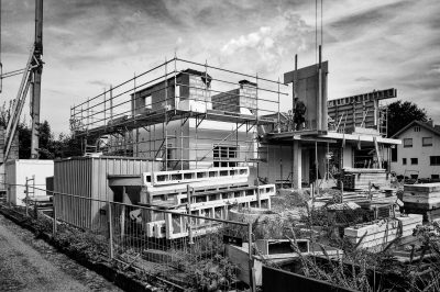 Architektur, Planung, Örtliche Bauaufsicht